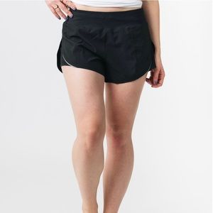 ZYIA- Black Mesh Energy Shorts